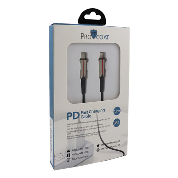 ProCoat PD Fast Charging Cable 1.2 (Meter)-330