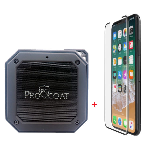 ProCoat S106 Wireless Speaker + Procoat One Side Mobile Protection-0